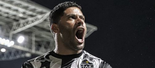 Hulck marcou o gol de empate do Galo (Reprodu&ccedil;&atilde;o/Twitter/@Atletico)