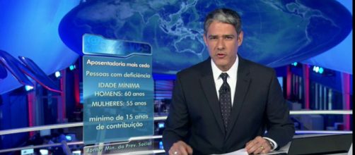 William Bonner &eacute; casado com a fisioterapeuta Natasha Dantas e tem 3 filhos de seu casamento anterior com F&aacute;tima Bernardes (Reprodu&ccedil;&atilde;o/TV Globo)