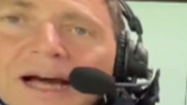 Daniel Riolo aux commentaires lors de PSG - Bayern (capture RMC)