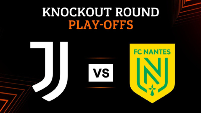 Juventus-Nantes, la gara d'andata si gioca il 16 febbraio.