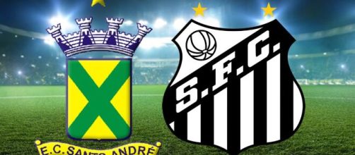 Onde assistir Santo Andr&eacute; x Santos ao vivo (Arte/Eduardo Gouvea)