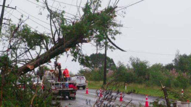 Nouvelle-Z&eacute;lande est frapp&eacute;e par le cyclone Gabrielle (capture d'&eacute;cran: Twitter @BFMTV)