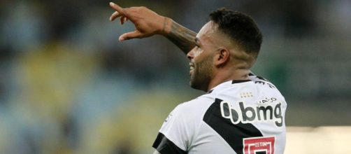 Alex Teixeira abriu o placar para o Vasco (Reprodu&ccedil;&atilde;o/Twitter/@VascodaGama)
