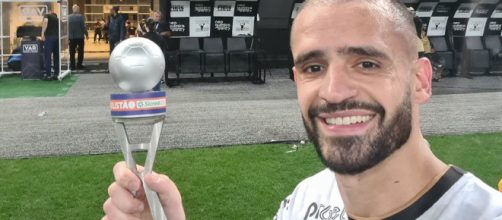 Renato Augusto foi o melhor do jogo (Reprodu&ccedil;&atilde;o/Twitter/Corinthians)