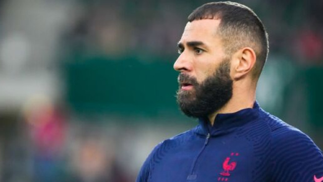 Benzema Ballon d'Or 2022 apr&egrave;s une ann&eacute;e magnifique avec le Real Madrid. (screenshot Twitter - @ActuFoot_)