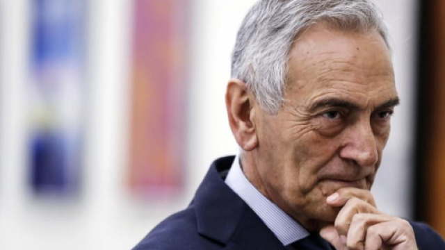 Gabriele Gravina, presidente della Figc.