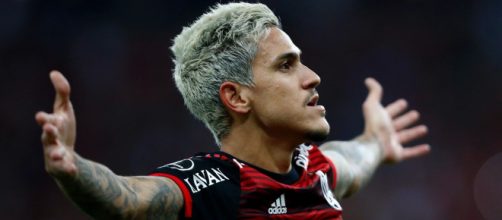 Pedro s&oacute; deixaria o Flamengo em caso de proposta da Europa (Marcelo Cortes/Flamengo)