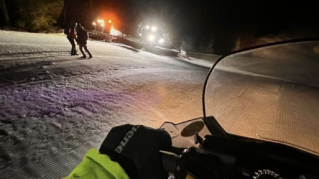 Altopiano di Asiago: soccorsi due escursionisti senza ciaspole tra le trincee innevate (foto CNSAS)