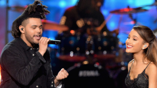 @Ariana Grande et @TheWeeknd photo