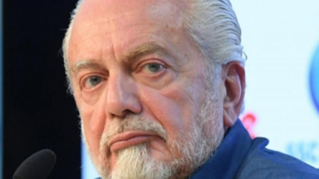 In foto Aurelio De Laurentiis, presidente del Napoli.