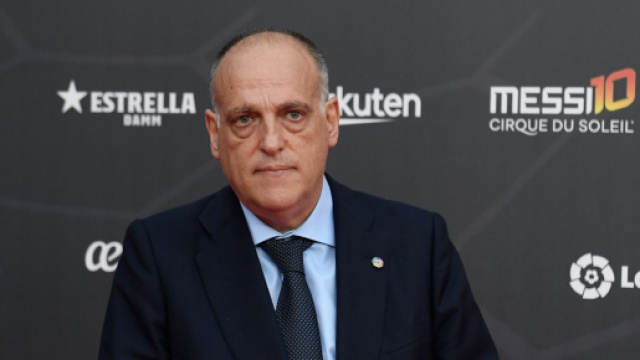 Javier Tebas, presidente della Liga spagnola.