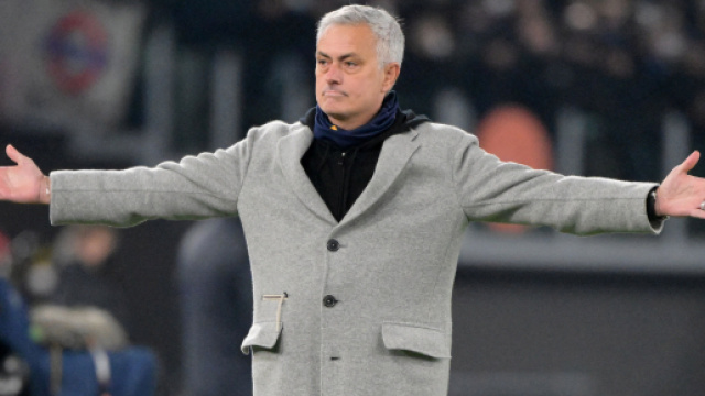 Mourinho, allenatore della Roma.