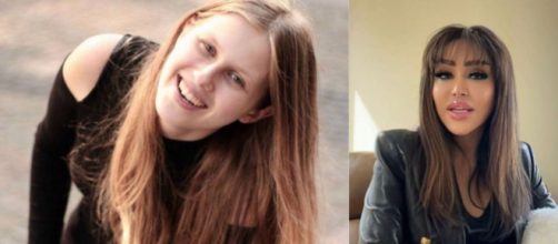 Julia Faustyna y la medium Fia Johansson (Instagram/@iammadeleinemccann/@persianmedium)