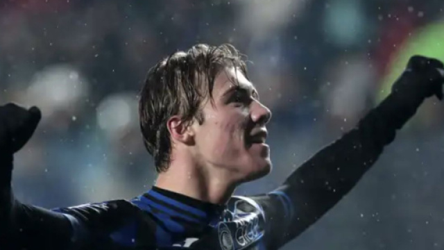 Rasmus Hojlund, giocatore dell'Atalanta.