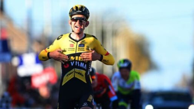 La vittoria di Tiesj Benoot alla Kuurne Bruxelles Kuurne