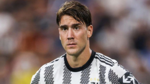 Dusan Vlahovic, giocatore della Juve.
