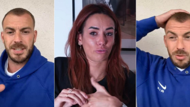 Suite aux r&eacute;v&eacute;lations d'Hilona, Julien Bert r&eacute;pond aux accusations de violences conjugales, de dettes et de prison. Cr&eacute;dits : YouTube / Snapchat