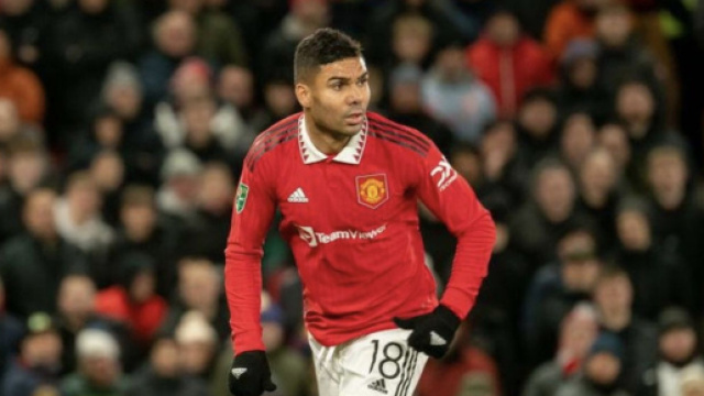 Casemiro, centrocampista del Manchester United.
