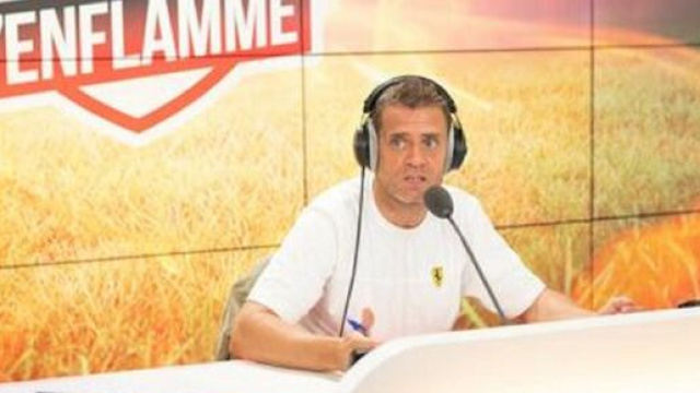 J&eacute;r&ocirc;me Rothen sur le plateau de Rothen s'enflamme (capture RMC)