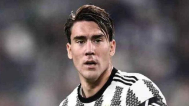 Dusan Vlahovic, giocatore della Juve.