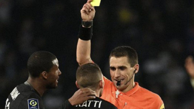 Bastien Dechepy a par le pass&eacute; d&eacute;j&agrave; averti l'Italien Marco Verratti (capture Twitter @CanalSupporters)