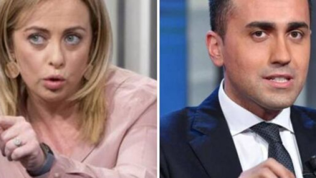 Meloni, l'elogio di Di Maio: 'Sta facendo un lavoro importante'.
