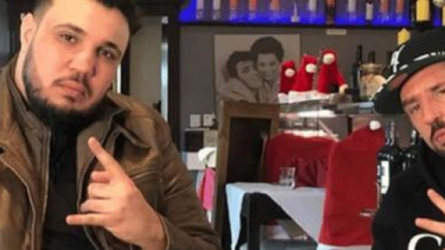 Le rappeur Kofs et Franck Rib&eacute;ry (capture Facebook Rapghetto)