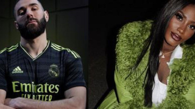 Karim Benzema fan d'Aya Nakamura (capture Facebook 13or du Hip-Hop)