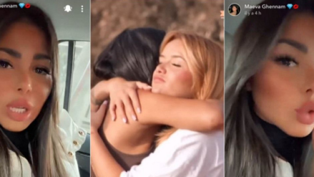 Maeva Ghennam &eacute;limin&eacute;e du Cross, elle se confie sur ses amis et ses ennemis dans le jeu. (screenshot @W9)