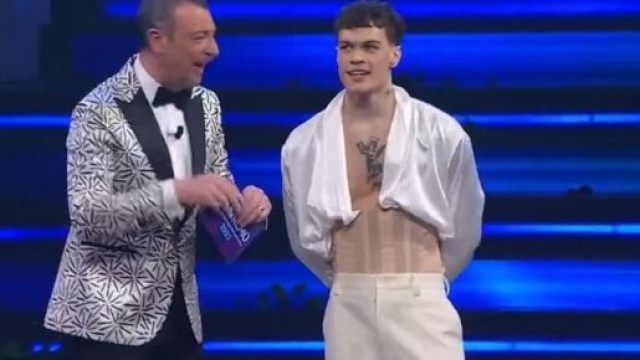Sanremo 2023, Amadeus rompe il silenzio su Blanco