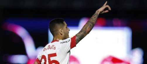 Prexedes participou dos dois gols do Massa Bruta (Reprodu&ccedil;&atilde;/Twitter/@RedBullBraga)