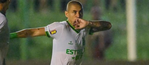 Am&eacute;rica avan&ccedil;ou com empate (Reprodu&ccedil;&atilde;o/Twitter/@AmericaMG).