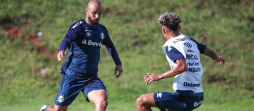 Gr&ecirc;mio estar&aacute; em campo nesta noite (Reprodu&ccedil;&atilde;o/Twitter/@Gremio)