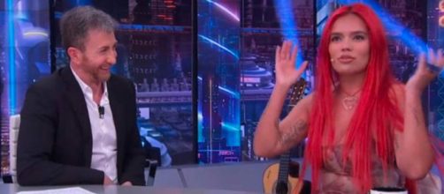 La cantante rest&oacute; importancia al lapsus de Pablo Motos (Captura de pantalla de Antena 3)