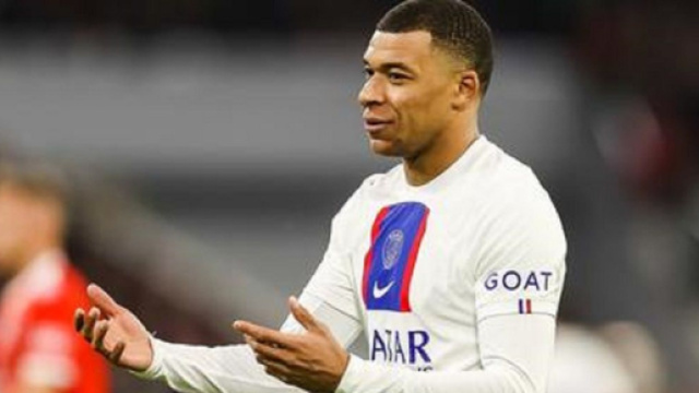 Kylian Mbapp&eacute; contre le Bayern Munich (capture Facebook Le 10 Sport)