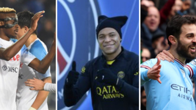 Screenshot de @PSG_inside @sscnapoli et @ManCityFra au 10-03-2023