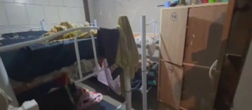 Alojamento em Bento Gon&ccedil;alves em que trabalhadores foram encontrados (Reprodu&ccedil;&atilde;o/RBS TV)