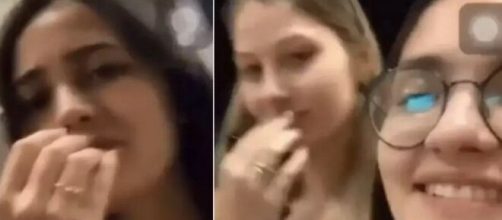 As tr&ecirc;s universt&aacute;rias debocharam de uma estudante de 40 anos nas redes sociais (Reprodu&ccedil;&atilde;o/Instagram)