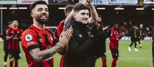 Bournemouth surpreendeu o Liverpool (Reprodu&ccedil;&atilde;o/Twitter/@afcbournemouth)