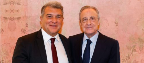 Joan Laporta afirm&oacute; que 'muchos' tendr&aacute;n que rectificar cuando el conjunto azulgrana demostraran su 'inocencia' (Twitter, realmadrid)