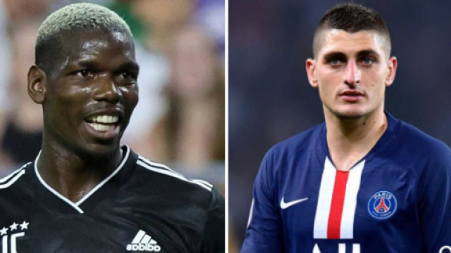 Juventus, possibile asse con il PSG: ipotesi di scambio Pogba-Verratti.