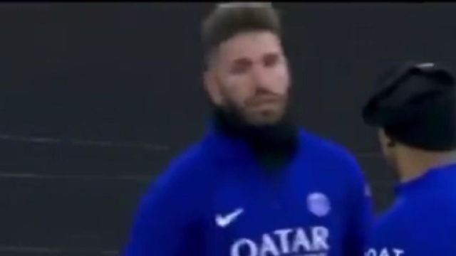 Sergio Ramos sous les couleurs du PSG (capture Twitter @NaelSytb)