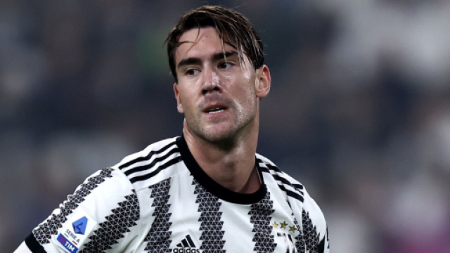Dusan Vlahovic, giocatore della Juve.