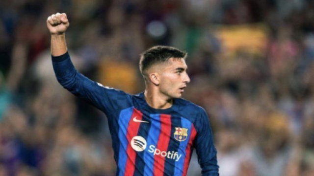 In foto Ferran Torres, giocatore spagnolo.