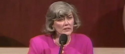 Colorado U.S. Representative Pat Schroeder (Image source: C-SPAN)