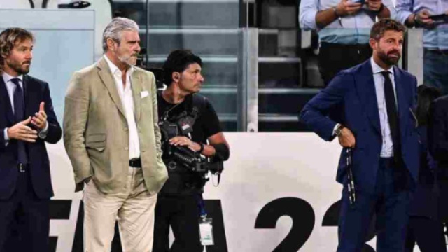 Nella foto l'ex dirigenza della Juve.