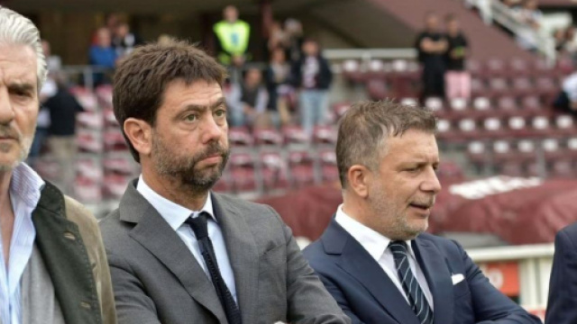 Nella foto l'ex dirigenza della Juve.