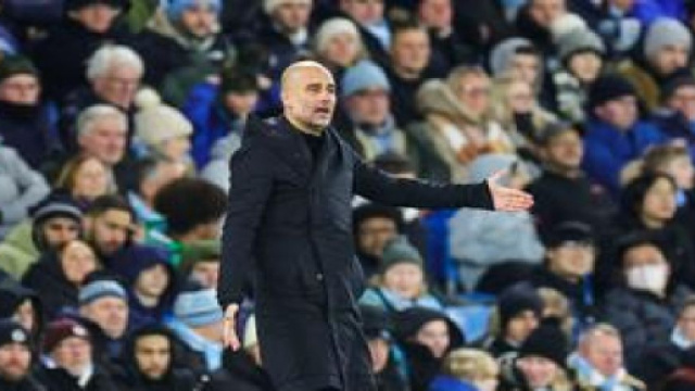 Pep Guardiola a encore fait parler de lui en &eacute;voquant Julia Roberts plut&ocirc;t que le match. screenshoot/twitter @beinsports_FR