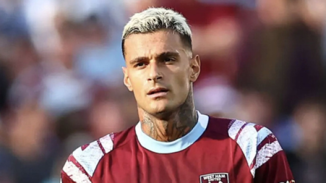 Gianluca Scamacca, giocatore del West Ham.