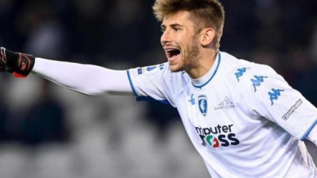 Guglielmo Vicario, portiere dell'Empoli.